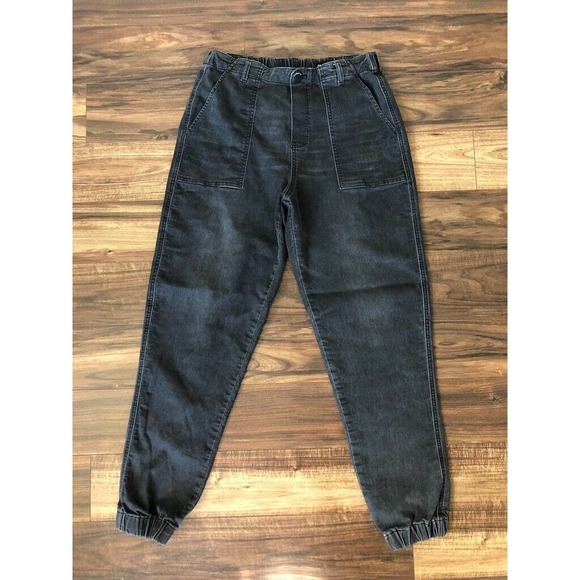 Blank NYC Jogger Cargo Pants Size 28 / 6 / S Washed Black - Picture 1 of 12